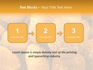 Small Loaf Bake Loaf PowerPoint Template