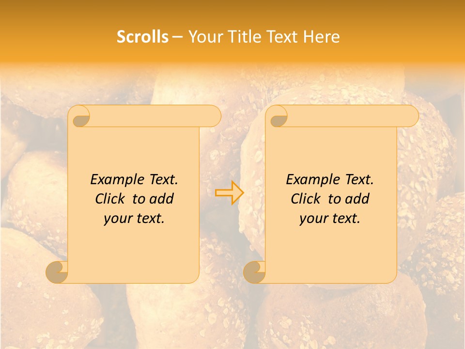 Small Loaf Bake Loaf PowerPoint Template