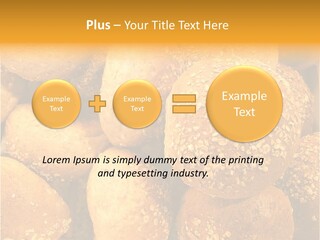 Small Loaf Bake Loaf PowerPoint Template