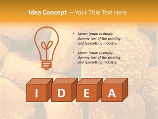 Small Loaf Bake Loaf PowerPoint Template