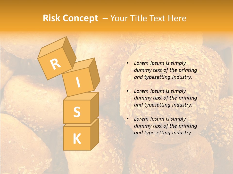Small Loaf Bake Loaf PowerPoint Template