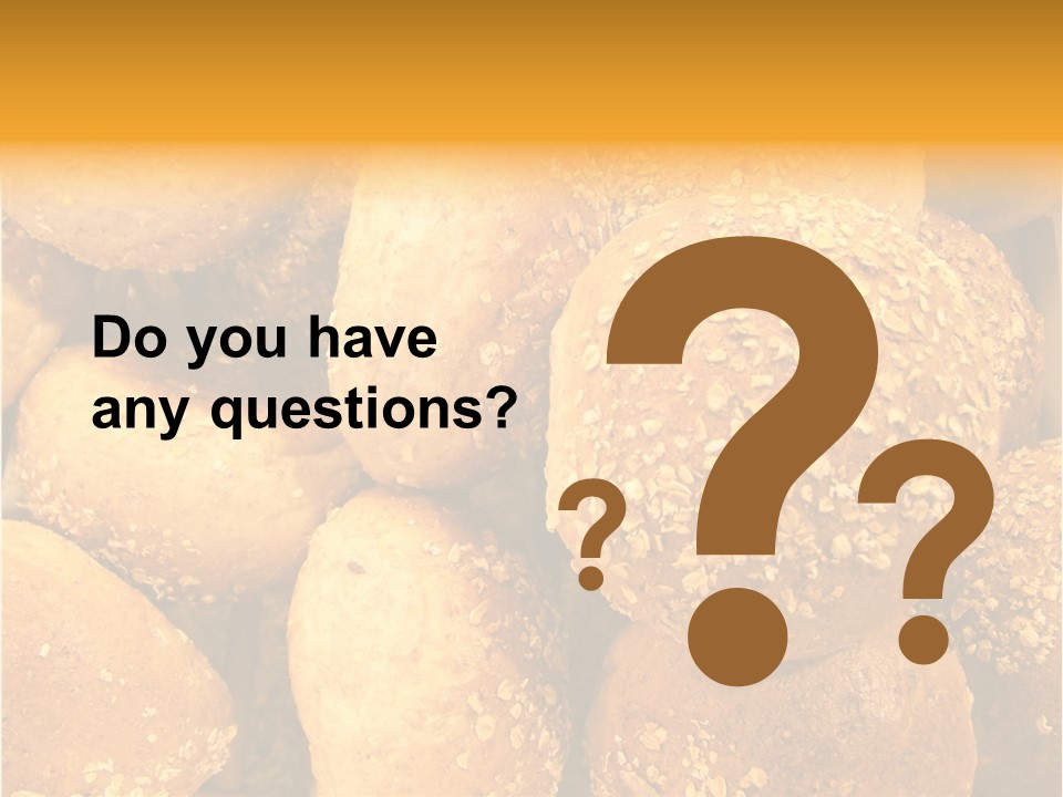 Small Loaf Bake Loaf PowerPoint Template