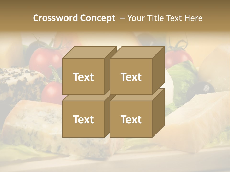 Alimentation Cheese Gastronomy PowerPoint Template