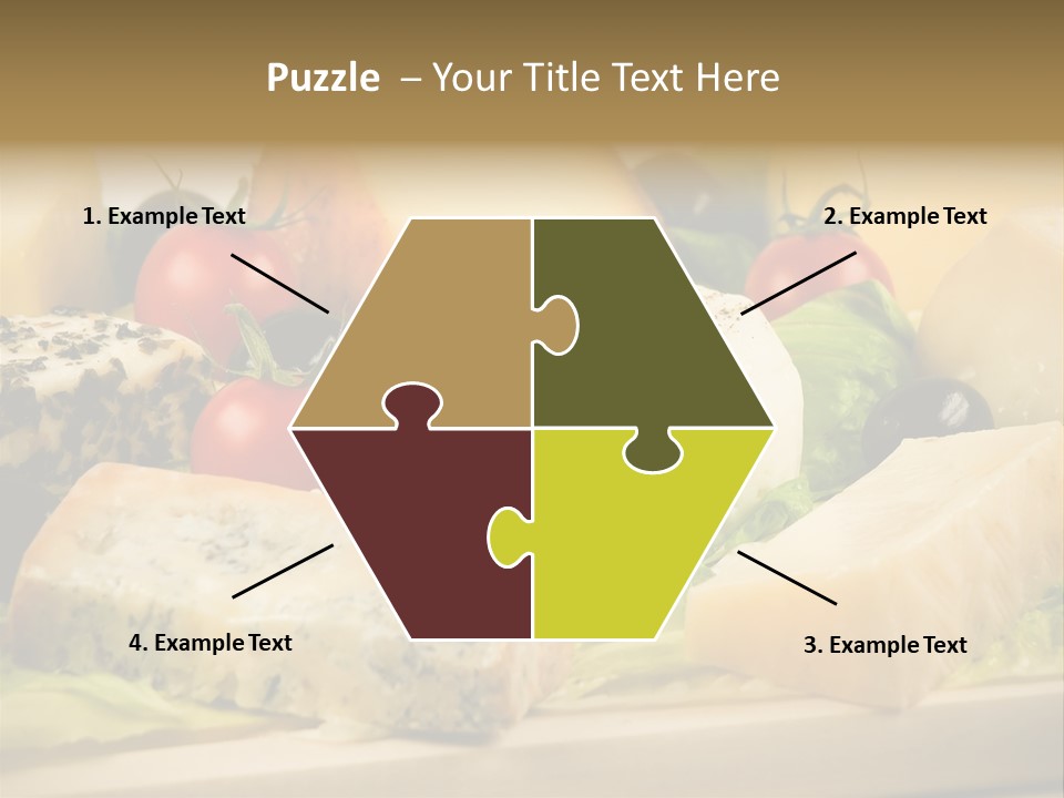 Alimentation Cheese Gastronomy PowerPoint Template