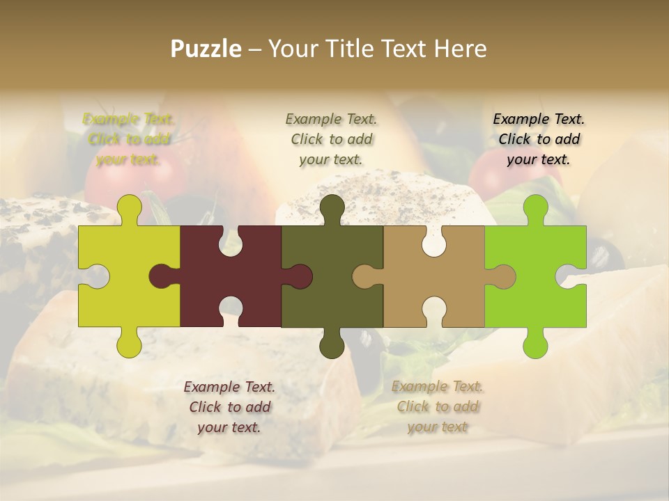 Alimentation Cheese Gastronomy PowerPoint Template