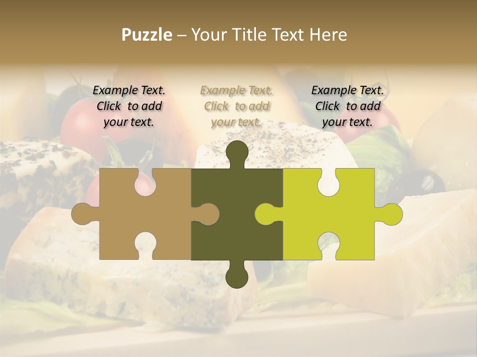 Alimentation Cheese Gastronomy PowerPoint Template