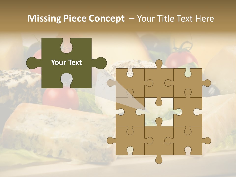 Alimentation Cheese Gastronomy PowerPoint Template