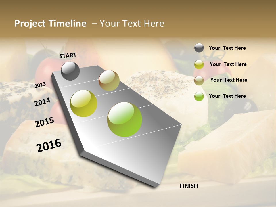 Alimentation Cheese Gastronomy PowerPoint Template