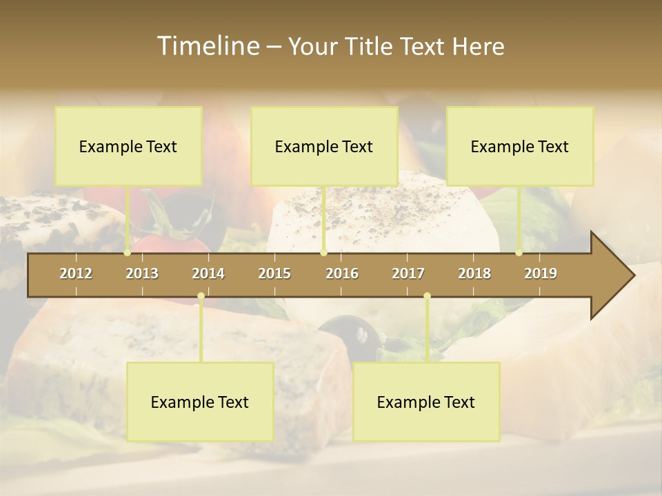 Alimentation Cheese Gastronomy PowerPoint Template