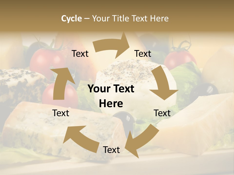 Alimentation Cheese Gastronomy PowerPoint Template