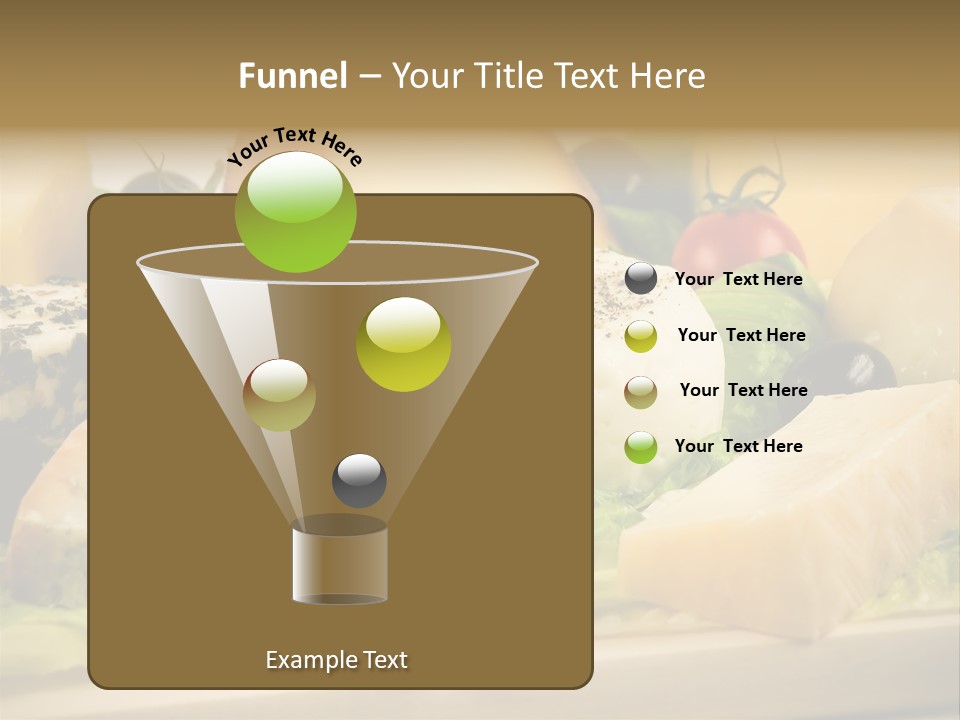 Alimentation Cheese Gastronomy PowerPoint Template