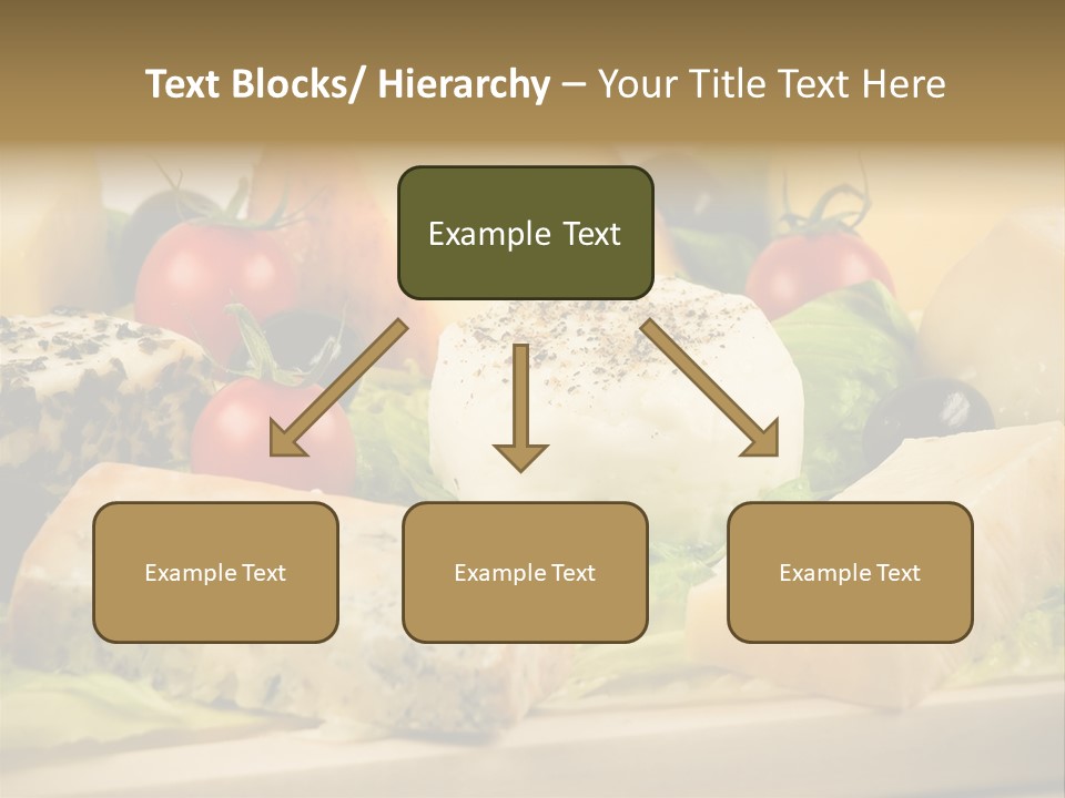 Alimentation Cheese Gastronomy PowerPoint Template