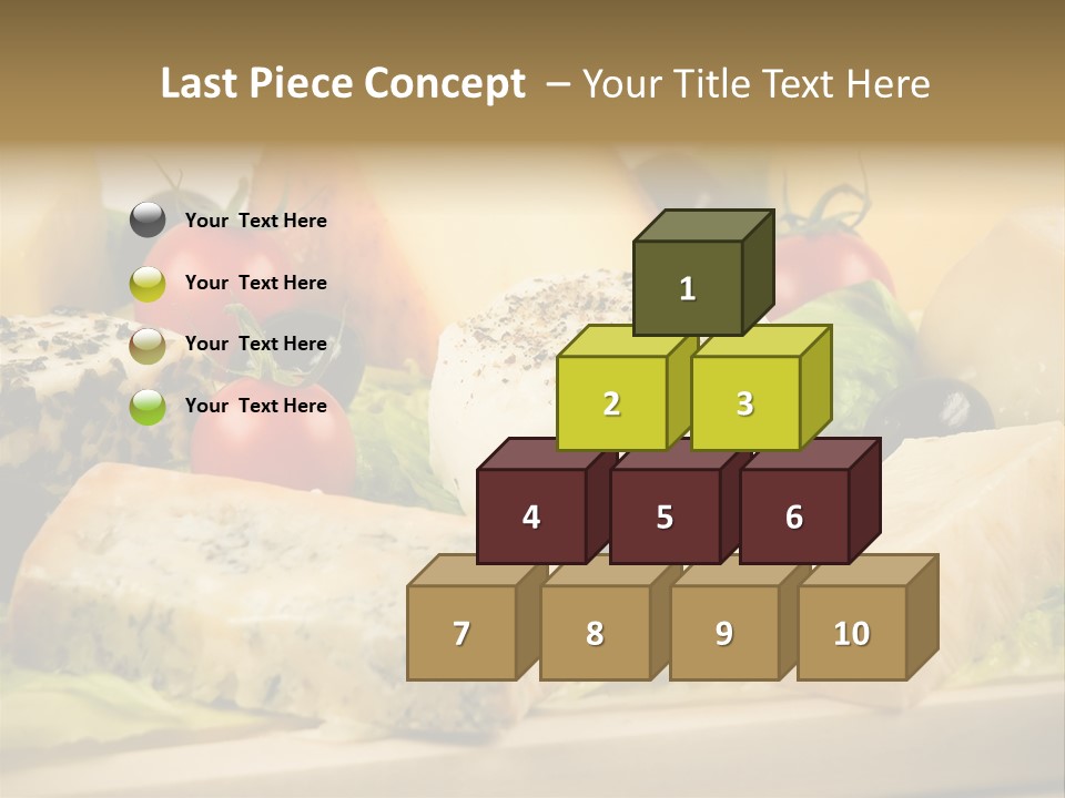 Alimentation Cheese Gastronomy PowerPoint Template