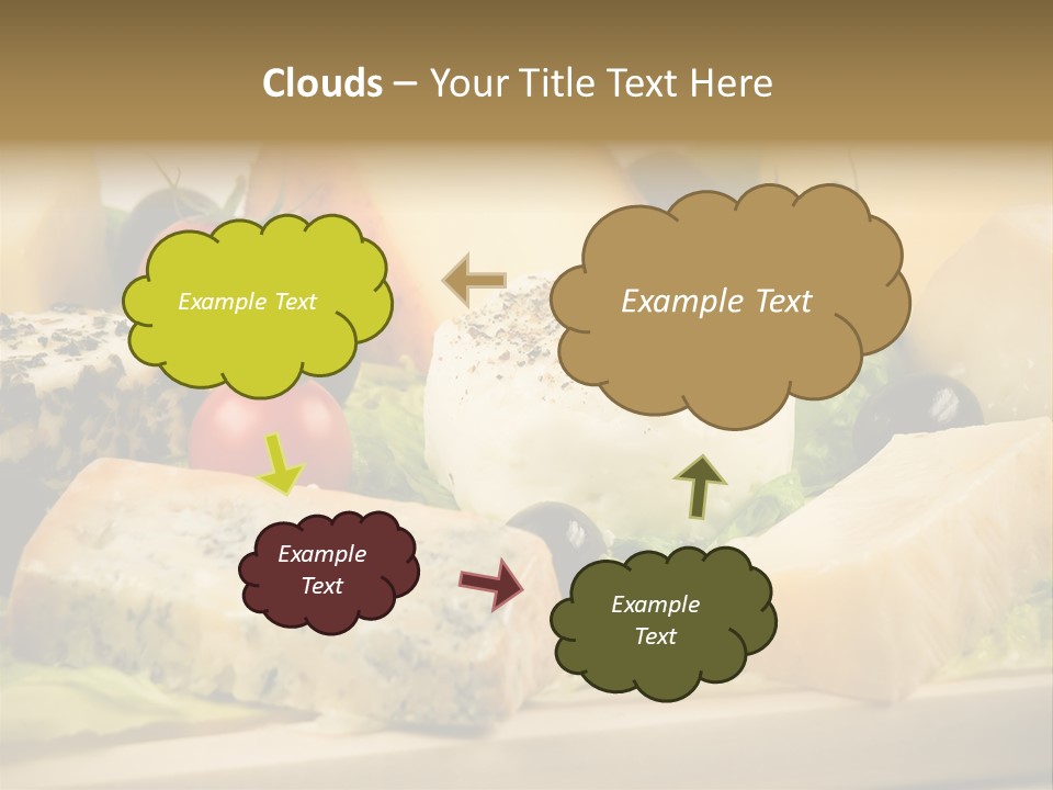 Alimentation Cheese Gastronomy PowerPoint Template