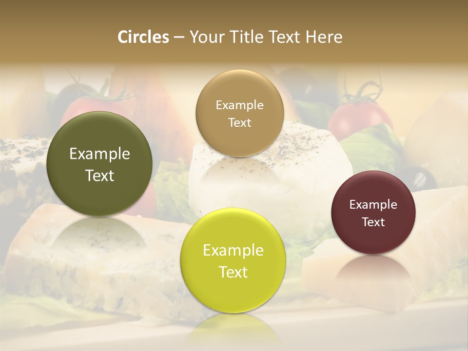 Alimentation Cheese Gastronomy PowerPoint Template