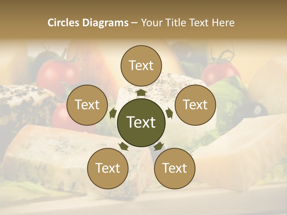 Alimentation Cheese Gastronomy PowerPoint Template