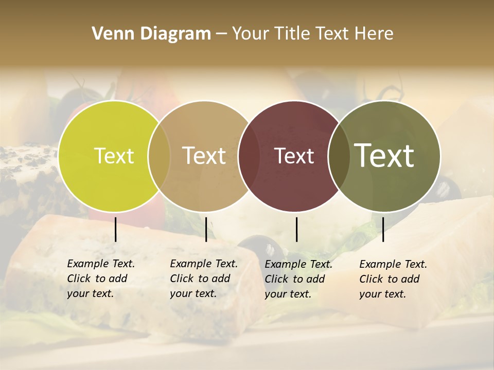 Alimentation Cheese Gastronomy PowerPoint Template