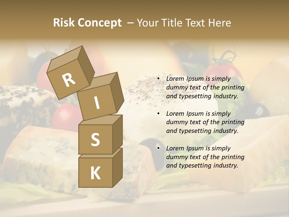 Alimentation Cheese Gastronomy PowerPoint Template