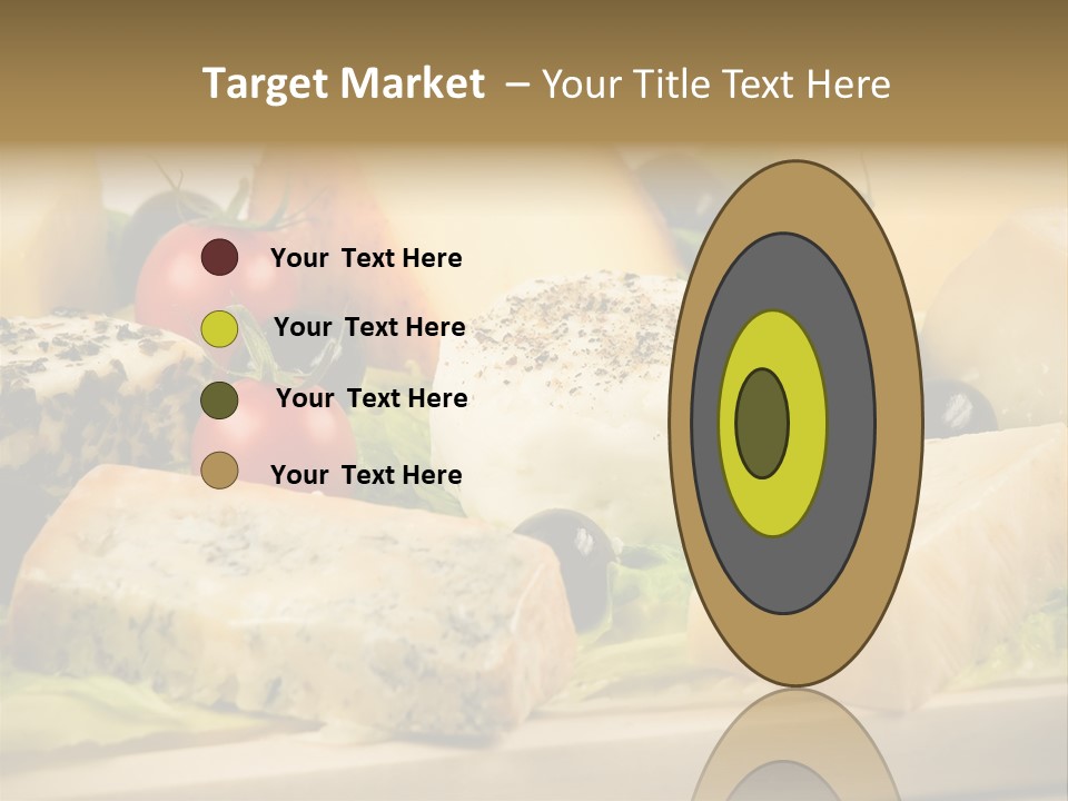 Alimentation Cheese Gastronomy PowerPoint Template