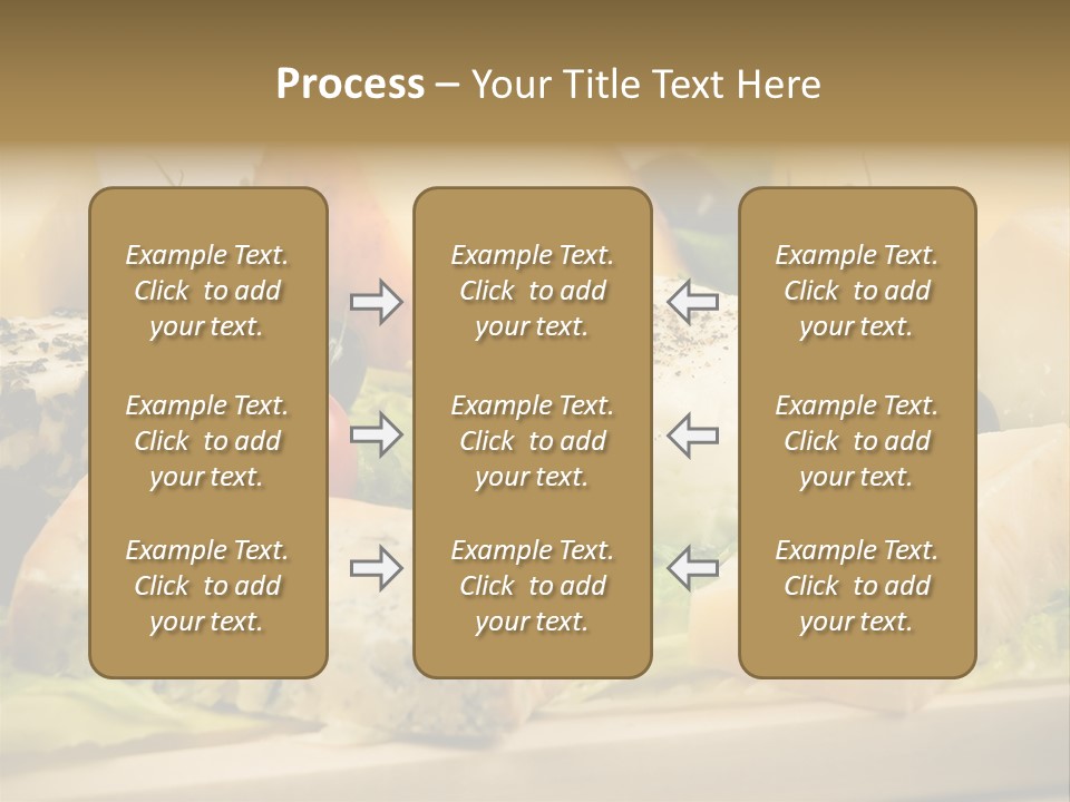 Alimentation Cheese Gastronomy PowerPoint Template