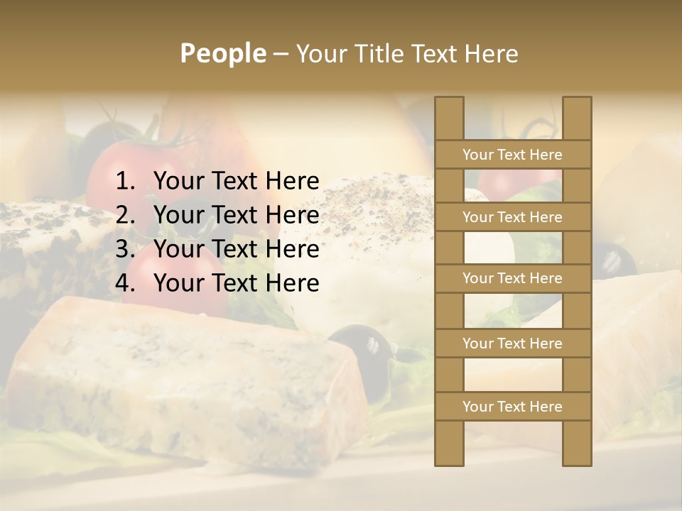 Alimentation Cheese Gastronomy PowerPoint Template