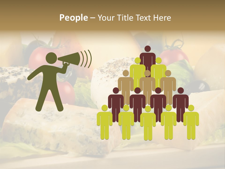 Alimentation Cheese Gastronomy PowerPoint Template