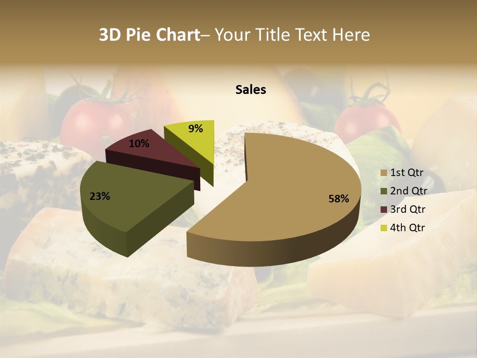 Alimentation Cheese Gastronomy PowerPoint Template
