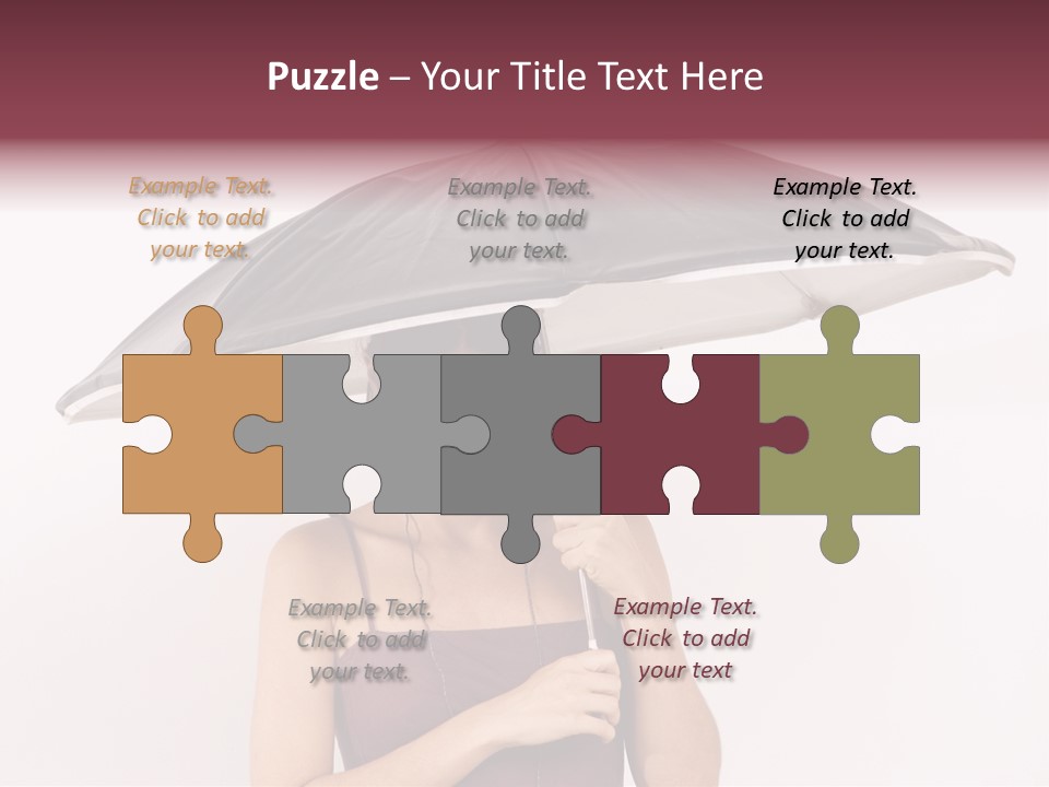 Girl Body Fun PowerPoint Template