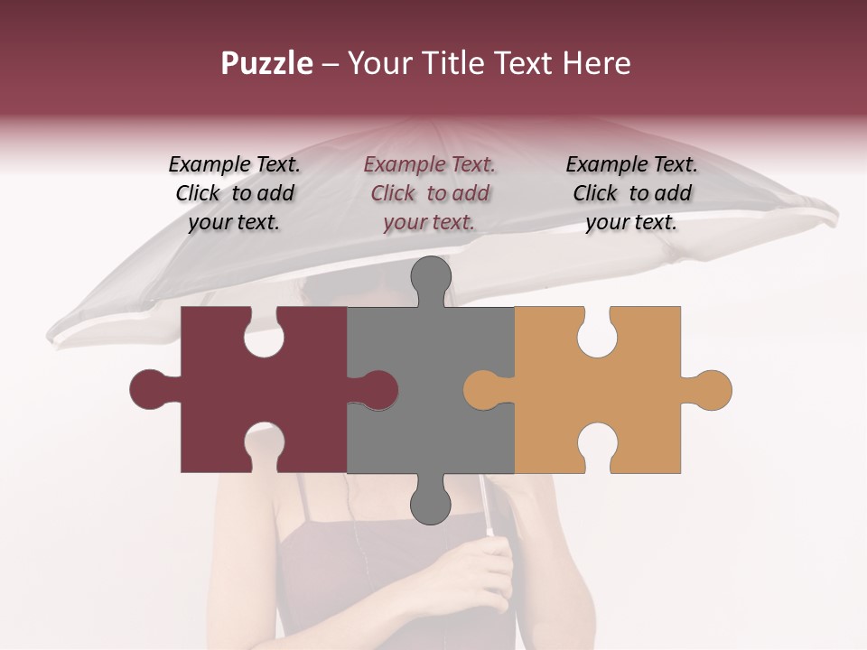 Girl Body Fun PowerPoint Template