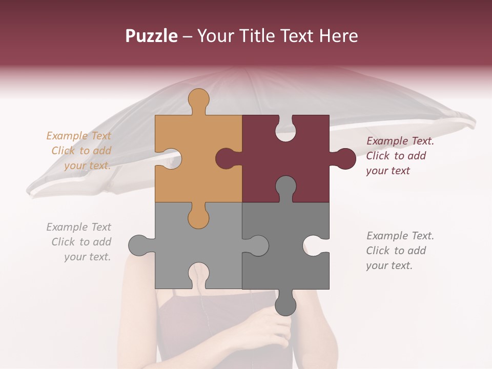 Girl Body Fun PowerPoint Template