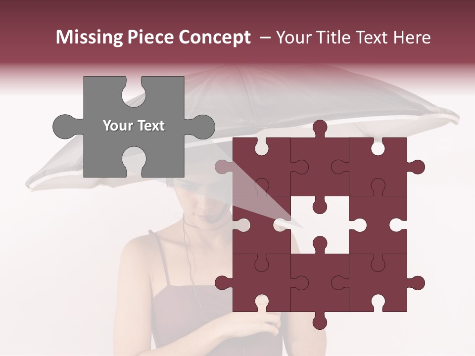 Girl Body Fun PowerPoint Template