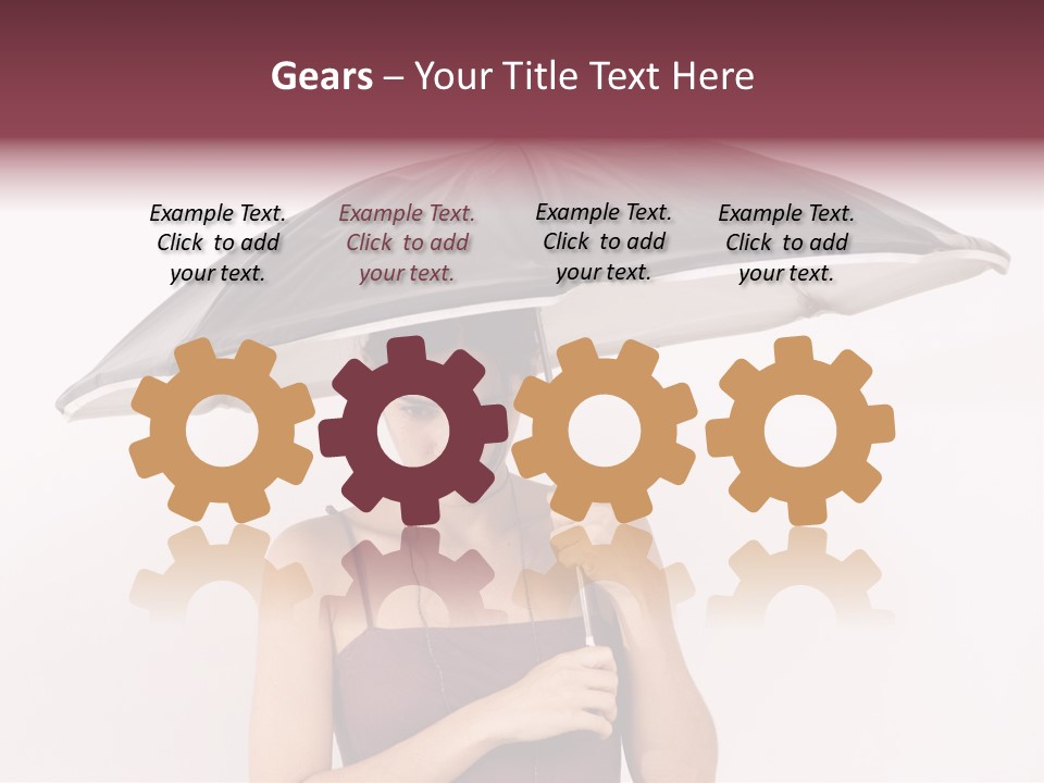 Girl Body Fun PowerPoint Template