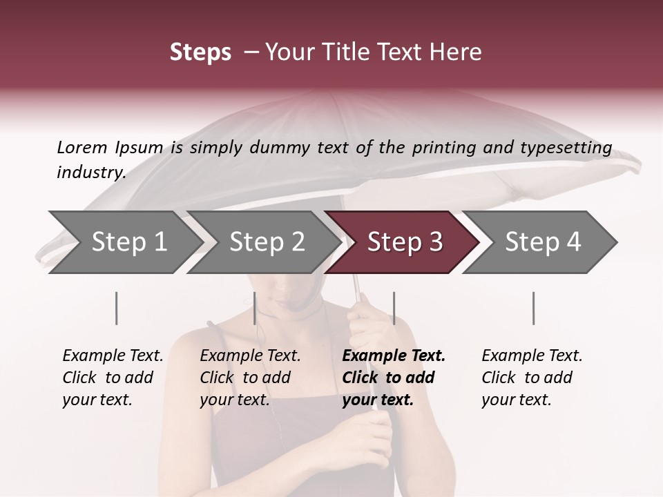 Girl Body Fun PowerPoint Template