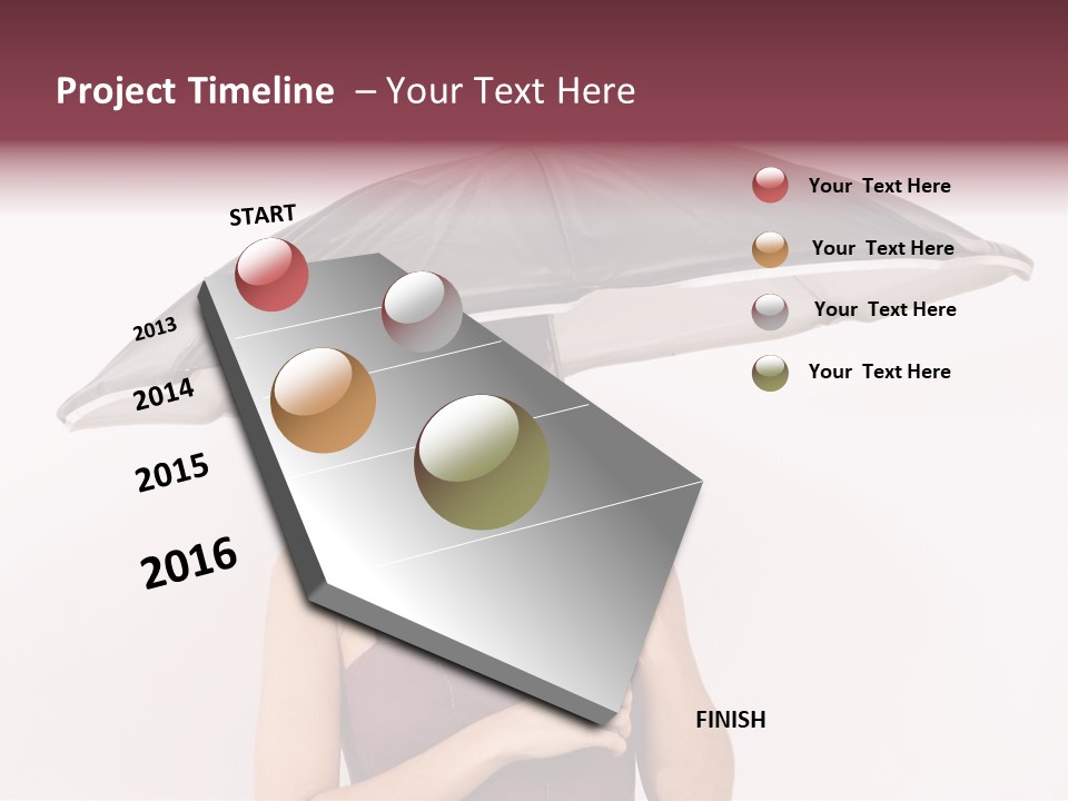 Girl Body Fun PowerPoint Template