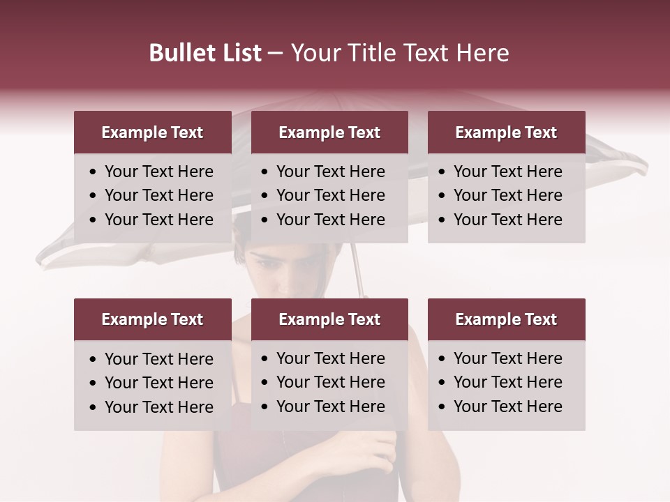 Girl Body Fun PowerPoint Template