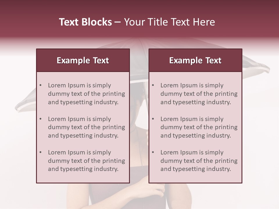 Girl Body Fun PowerPoint Template