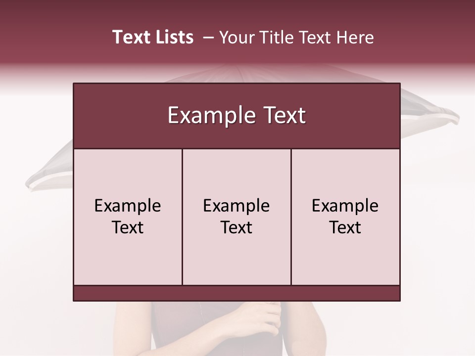 Girl Body Fun PowerPoint Template