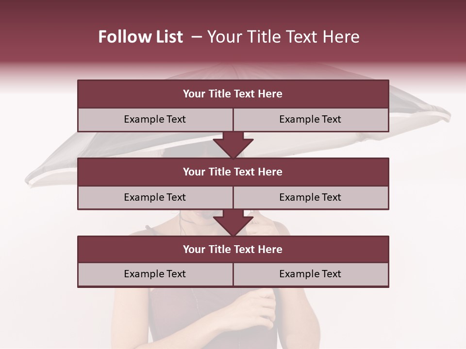 Girl Body Fun PowerPoint Template