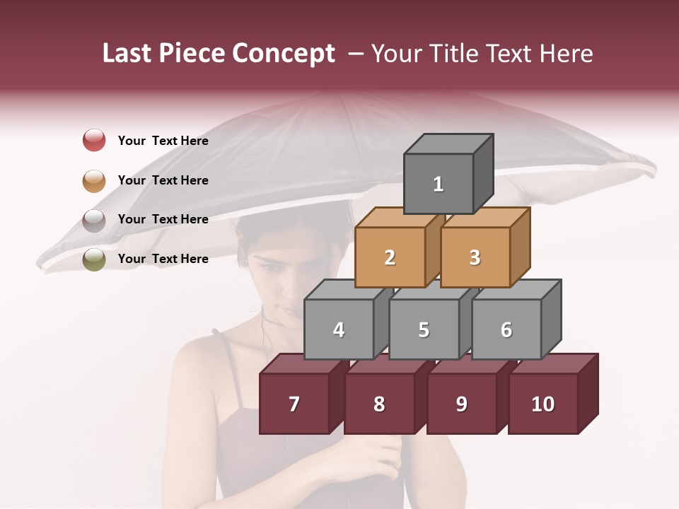 Girl Body Fun PowerPoint Template