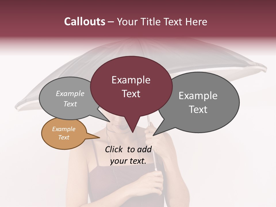 Girl Body Fun PowerPoint Template