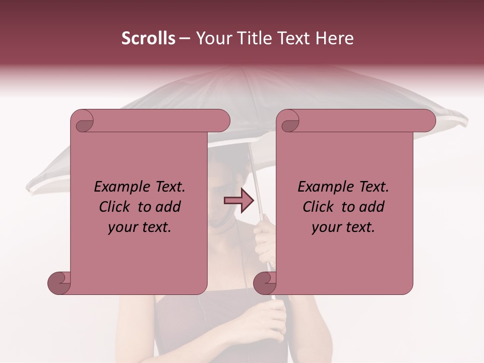 Girl Body Fun PowerPoint Template