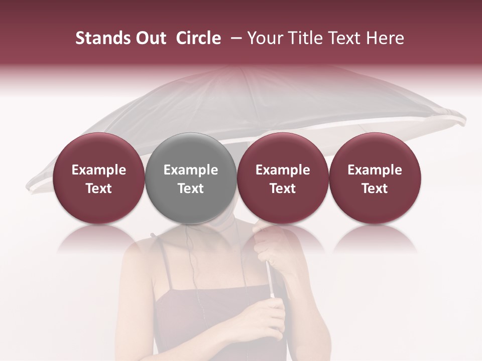 Girl Body Fun PowerPoint Template