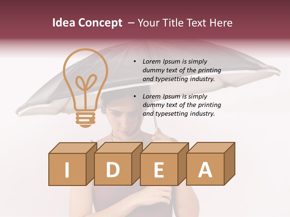 Girl Body Fun PowerPoint Template