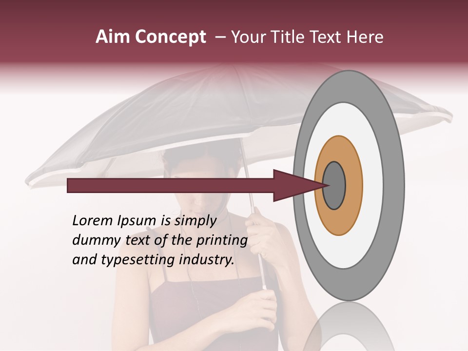 Girl Body Fun PowerPoint Template