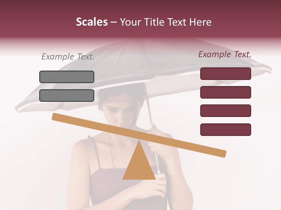 Girl Body Fun PowerPoint Template