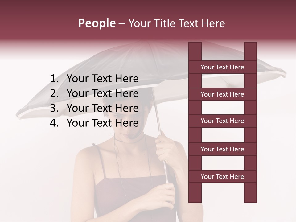 Girl Body Fun PowerPoint Template