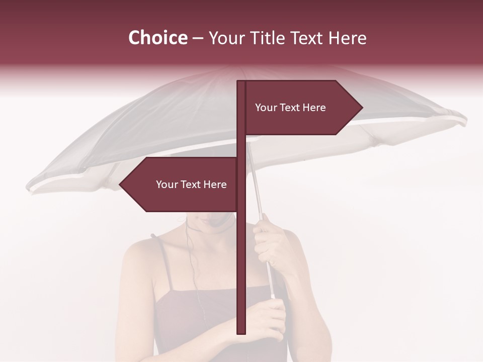 Girl Body Fun PowerPoint Template