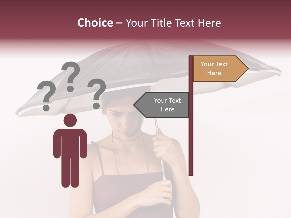 Girl Body Fun PowerPoint Template