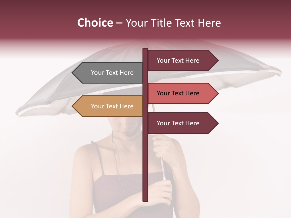 Girl Body Fun PowerPoint Template