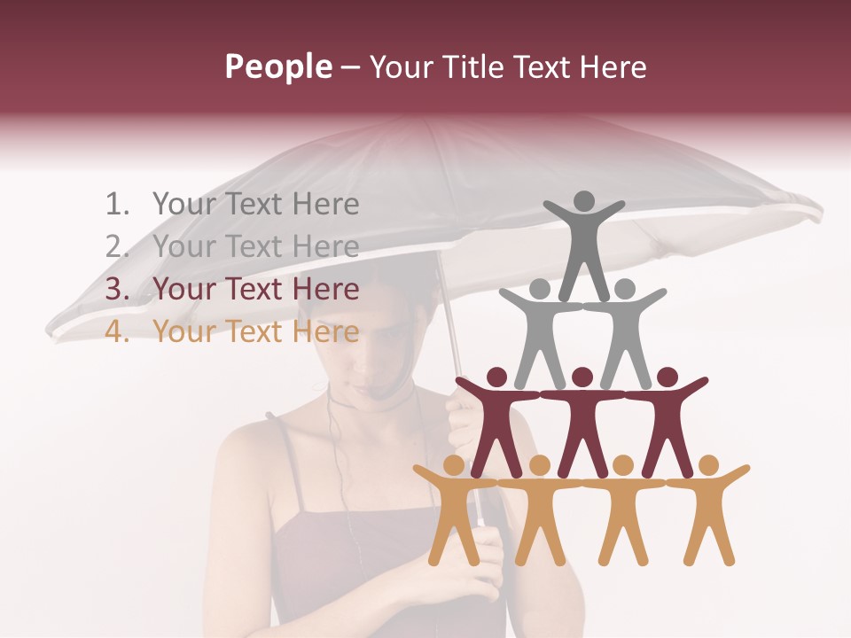 Girl Body Fun PowerPoint Template